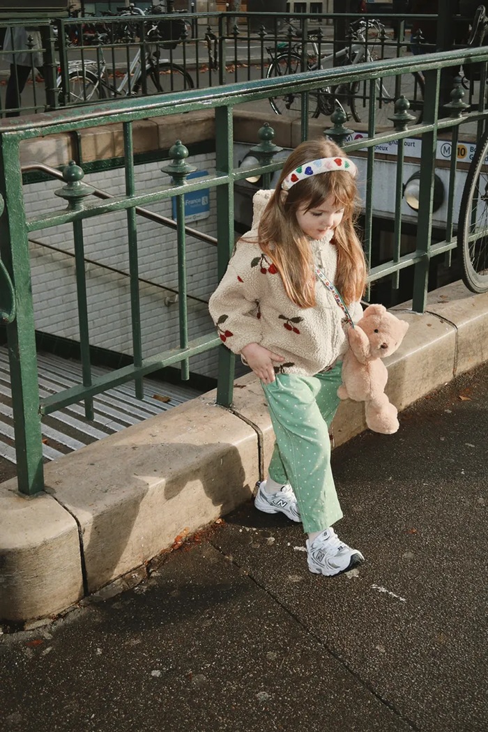 Konges Sløjd Jakna za djecu JODY TEDDY HOODIE GRS KS106048.9BY2
