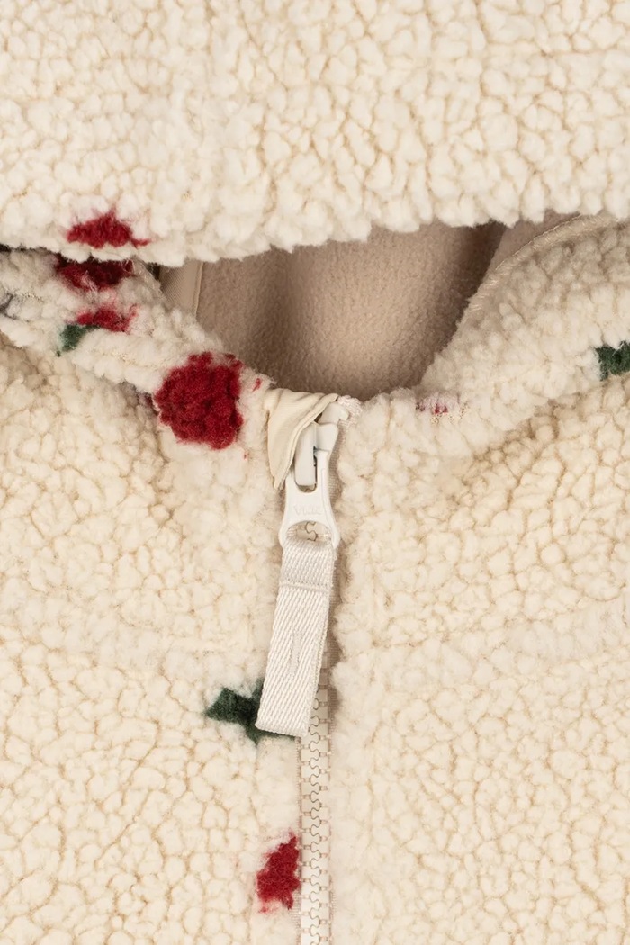 Jakna za djecu JODY TEDDY HOODIE GRS Konges Sløjd KS106048.9BY2 bež
