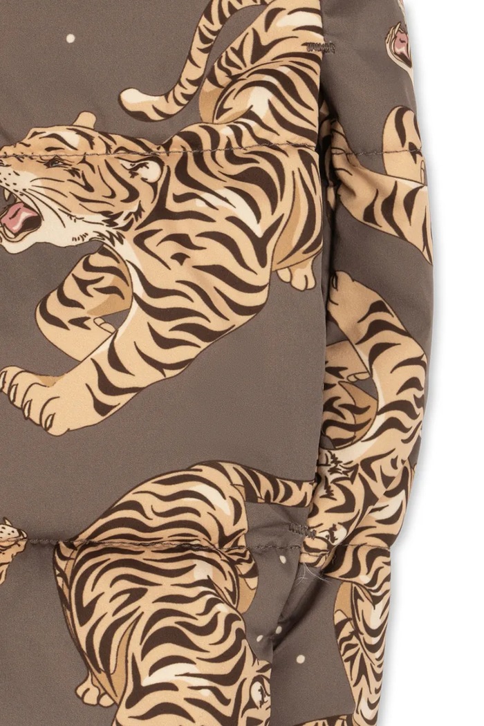 Konges Sløjd Kurtka dziecięca NUKA JACKET GRS KS105752.9BY2 brązowy AW26