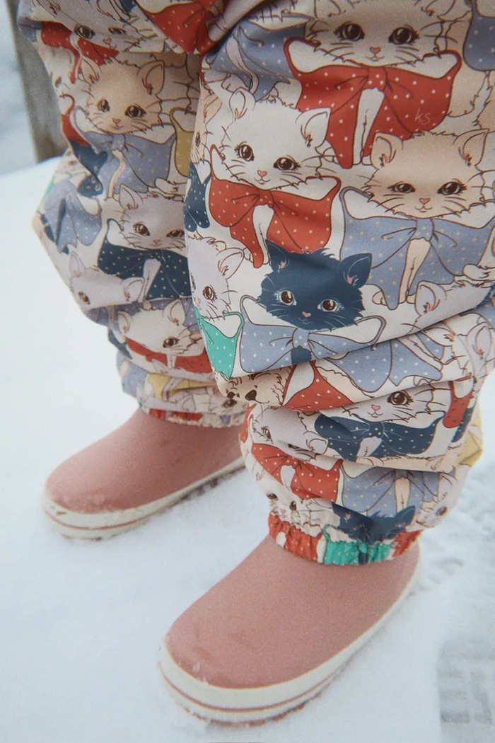 Konges Sløjd Detský overal NOHR SNOWSUIT PRINT KS105750.9BY2