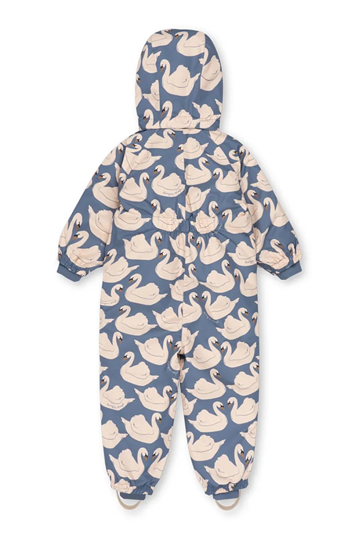 Chlapec Konges Sløjd Detský overal NOHR SNOWSUIT PRINT KS105750.9BY2 modrá