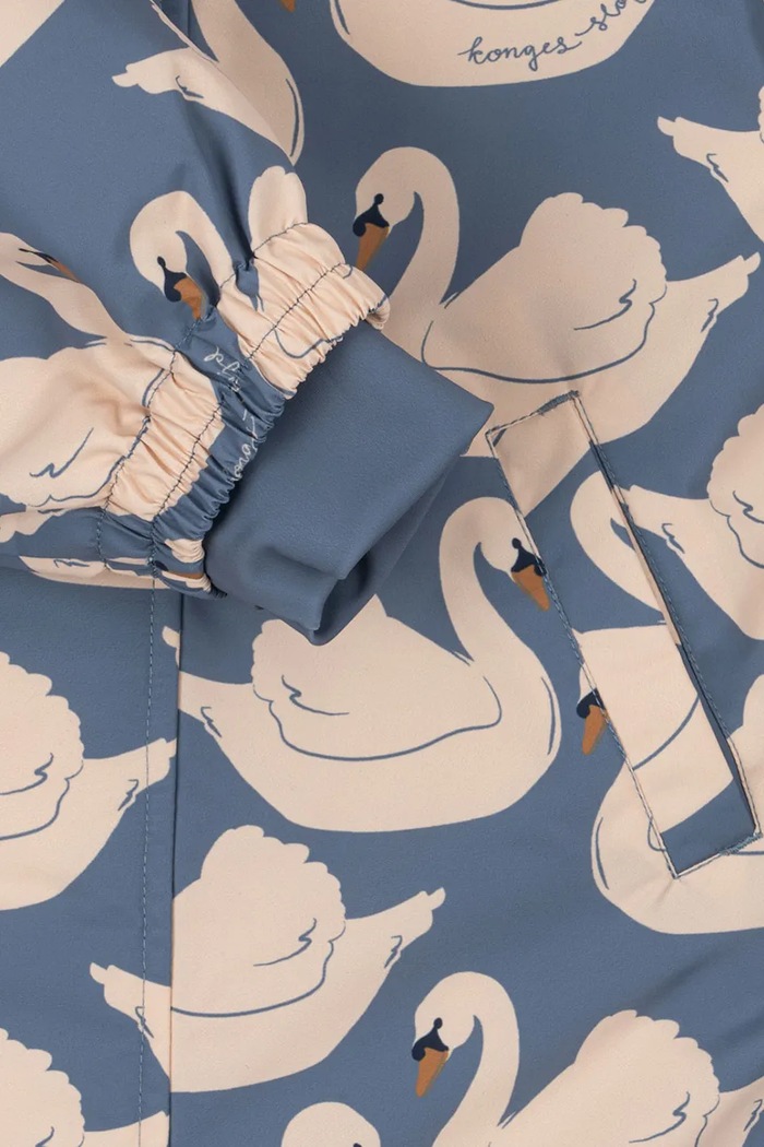 Detský overal NOHR SNOWSUIT PRINT Konges Sløjd modrá KS105750.9BY2