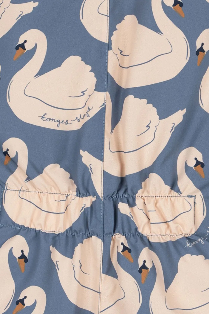 Chłopiec Konges Sløjd Kombinezon dziecięcy NOHR SNOWSUIT PRINT KS105750.9BY2 niebieski