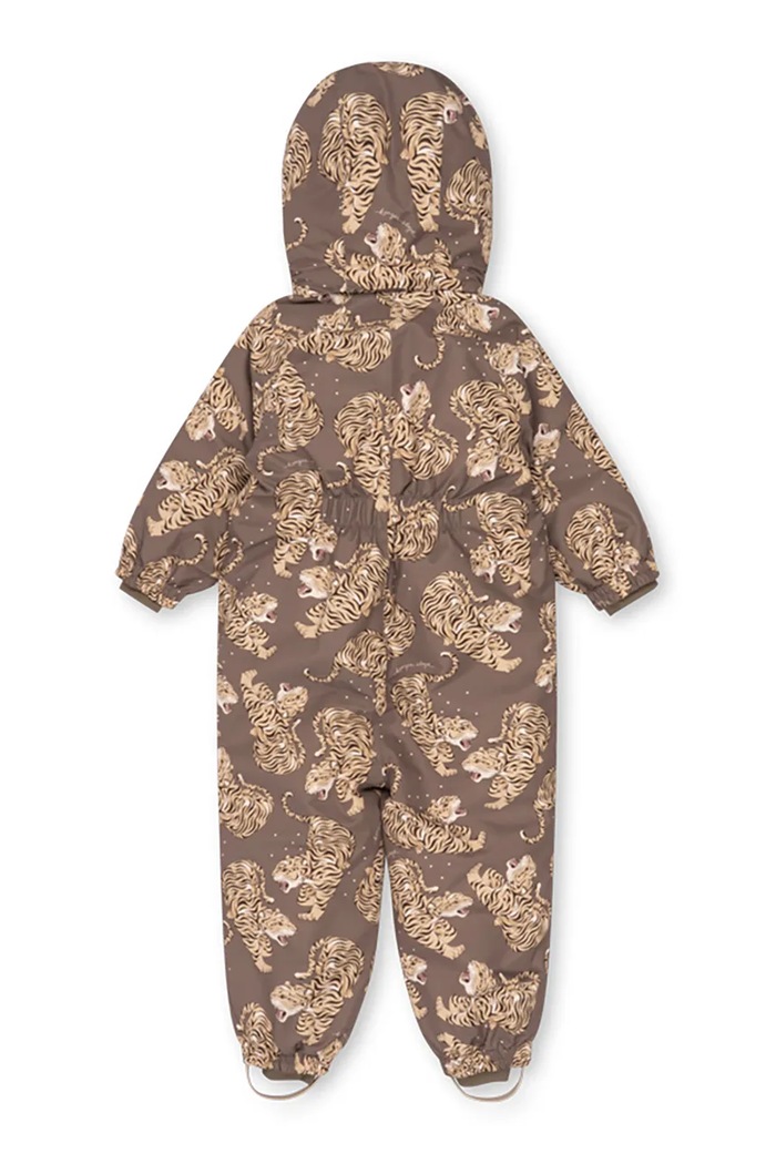 Konges Sløjd Detský overal NOHR SNOWSUIT PRINT KS105750.9BY2 hnedá AW26