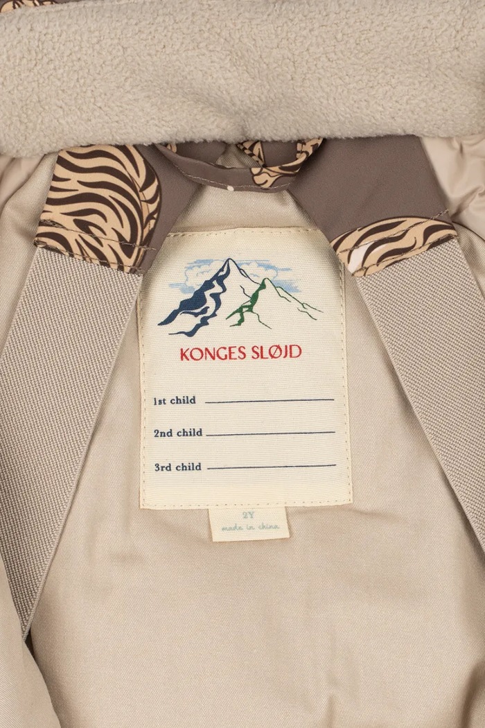 Konges Sløjd Detský overal NOHR SNOWSUIT PRINT KS105750.9BY2