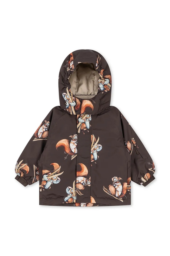 Konges Sløjd Kurtka dziecięca MISMOU JACKET KS105742.9BY2 brązowy AW26