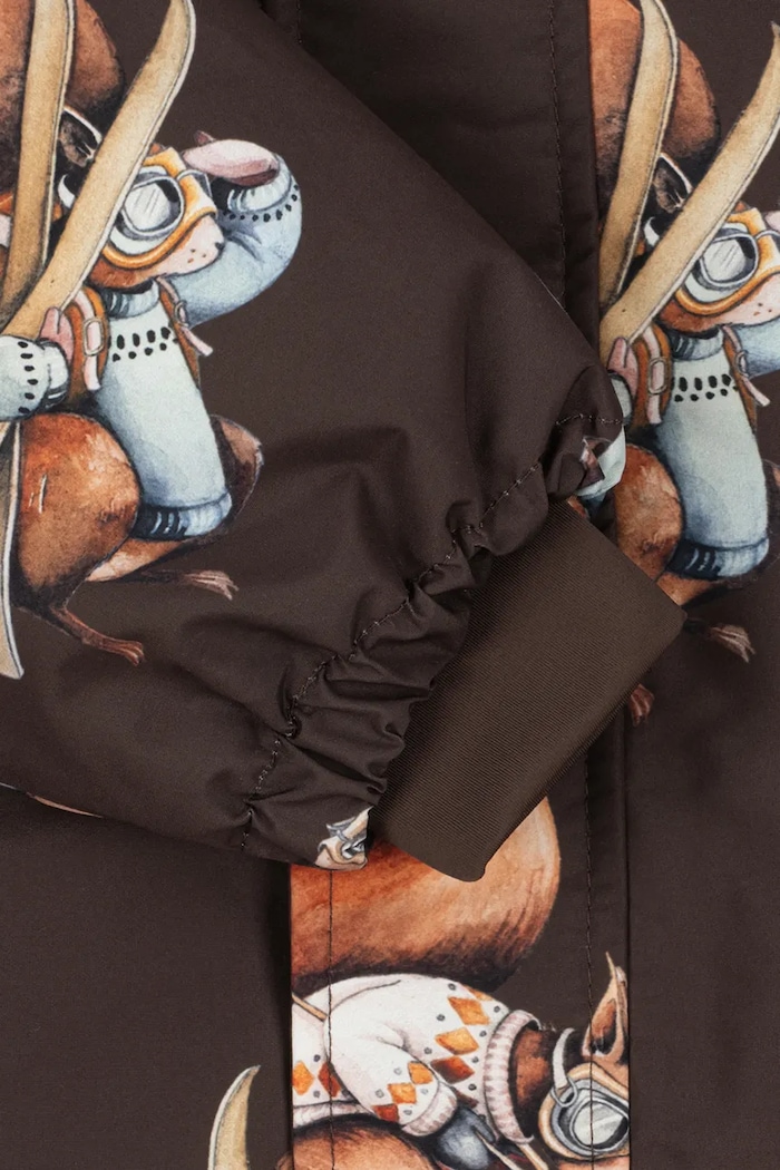 Kurtka dziecięca MISMOU JACKET Konges Sløjd brązowy KS105742.9BY2