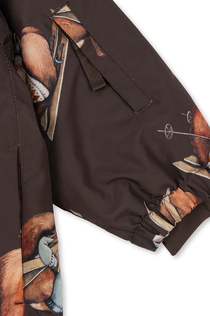 Kurtka dziecięca MISMOU JACKET Konges Sløjd KS105742.9BY2 brązowy