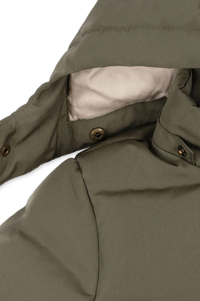 Băieți Konges Sløjd Geacă cu puf pentru copii MAGNUM DOWN JACKET SOLID GRS KS105740.9BY2 verde