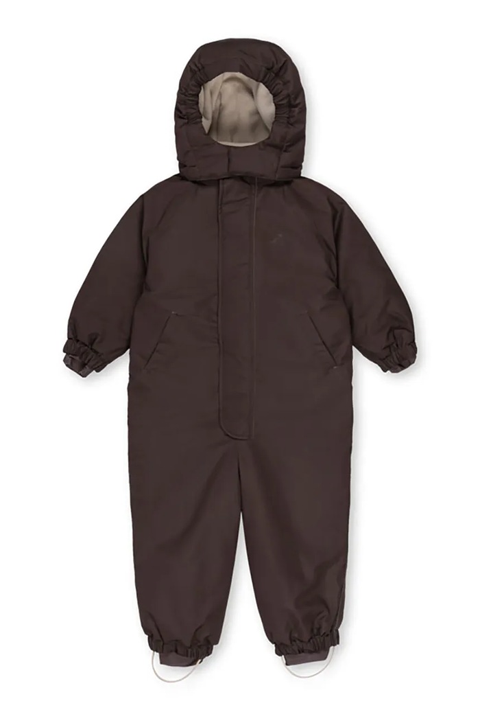 Konges Sløjd Detský overal AWARD SNOWSUIT SOLID hnedá KS105691.9BY2