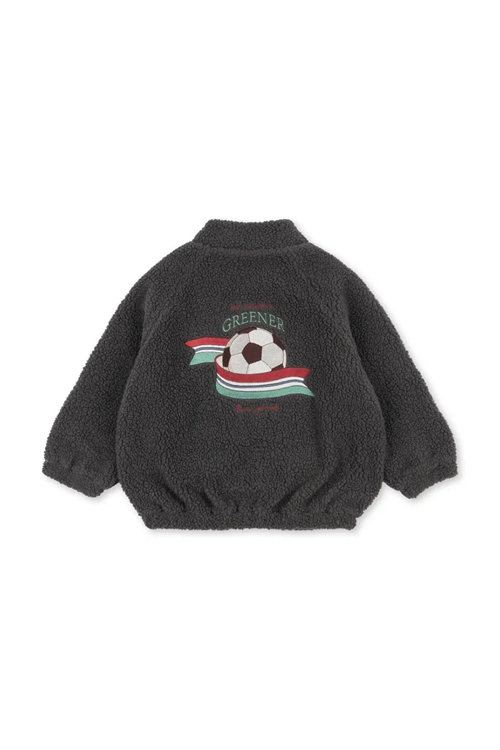 Chłopiec Konges Sløjd Kurtka dziecięca bawełniana JODY BOMBER JACKET GRS KS105710.9BY2 szary