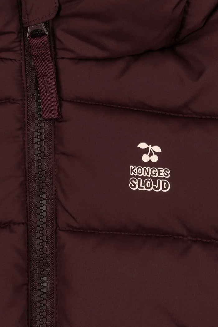 Dječaci Konges Sløjd Prošivena jakna za djecu ALPI JACKET GRS KS105681.9BY2 ljubičasta