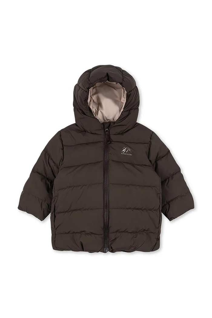 Konges Sløjd Prošivena jakna za djecu ALPI JACKET GRS smeđa KS105681.9BY2