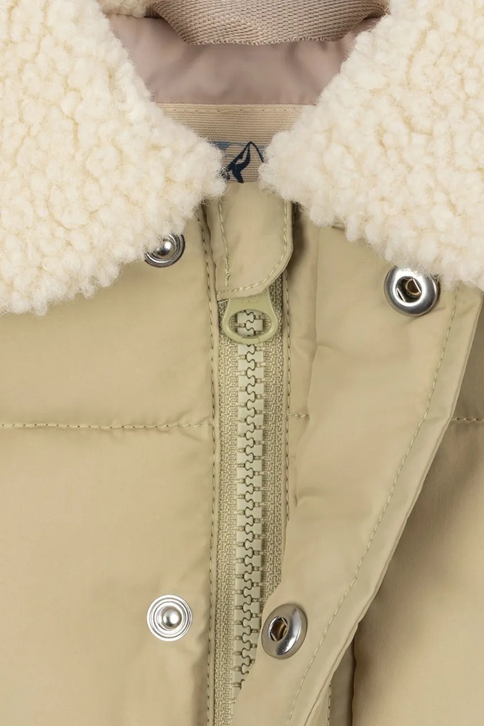 Prošivena jakna za djecu ALPI COLLAR JACKET GRS Konges Sløjd KS105680.9BY2 bež