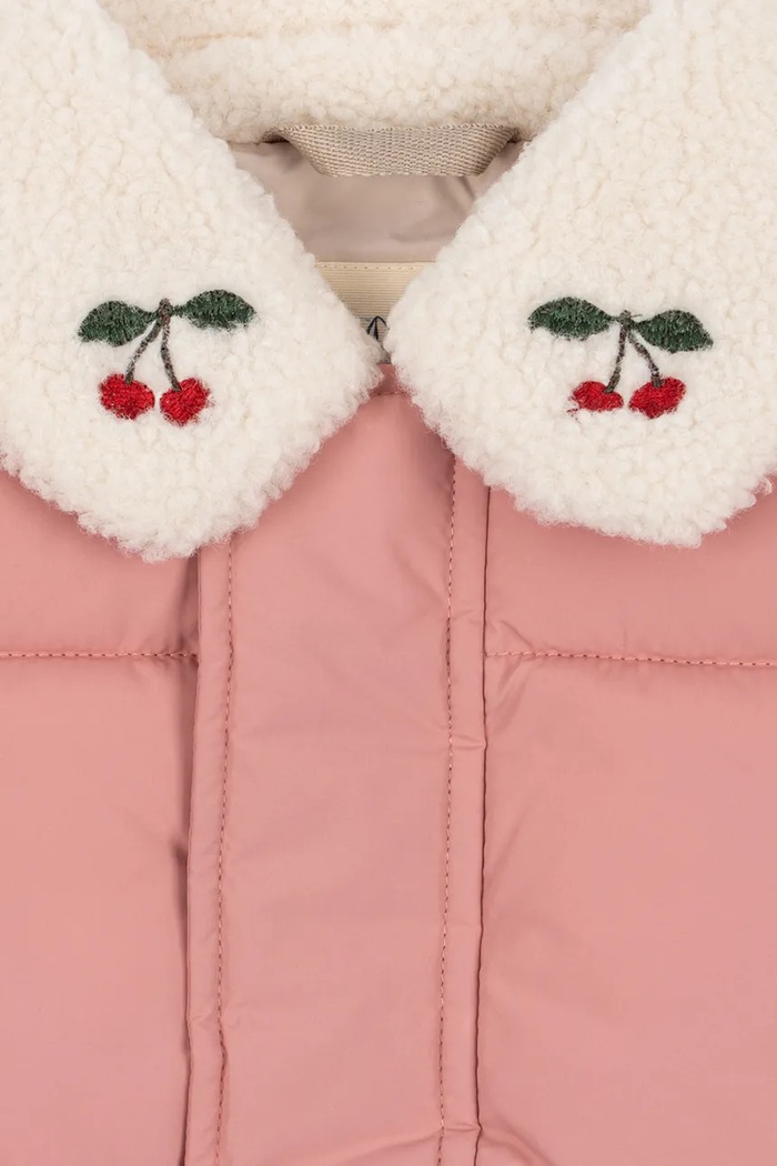 Dječaci Konges Sløjd Prošivena jakna za djecu ALPI COLLAR JACKET GRS KS105680.9BY2 roza