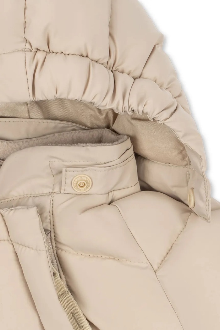 Chłopiec Konges Sløjd Kombinezon dziecięcy ALPI BABY SUIT GRS KS105679.9BY2 beżowy