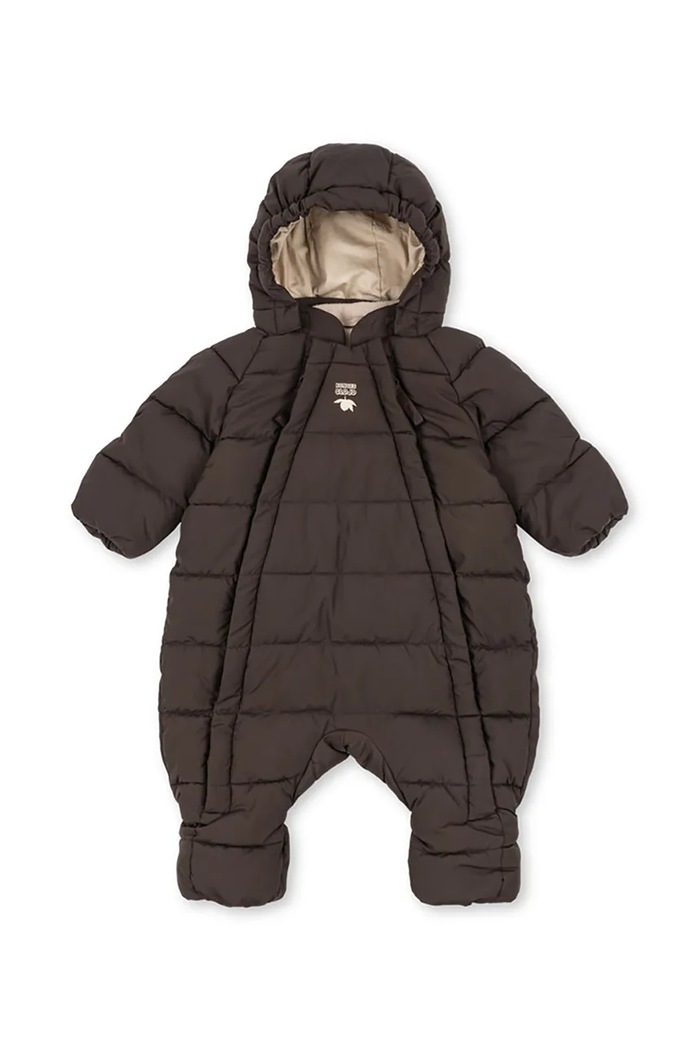 Konges Sløjd Kombinezon dziecięcy ALPI BABY SUIT GRS KS105679.9BY2 brązowy AW26