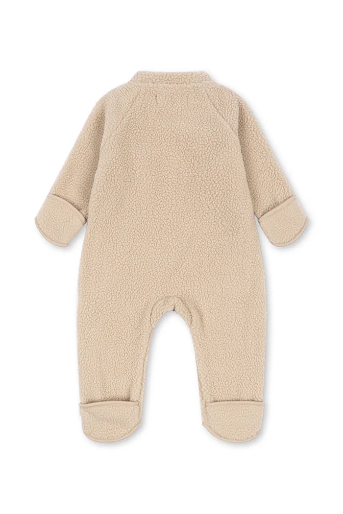 Konges Sløjd ολόσωμη φόρμα παιδική φλις SAFA ONESIE GRS KS105769.9BY2 μπεζ AW26