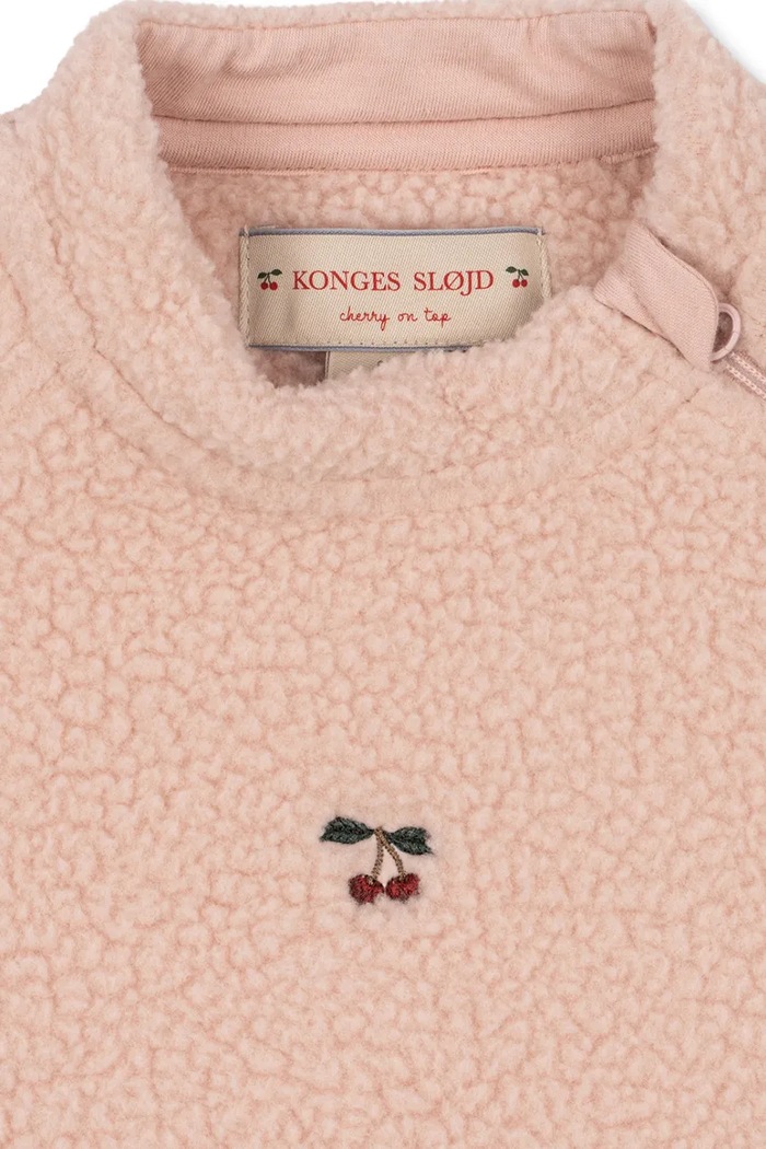 Chlapec Konges Sløjd overal detský flísový SAFA ONESIE GRS KS105769.9BY2 ružová