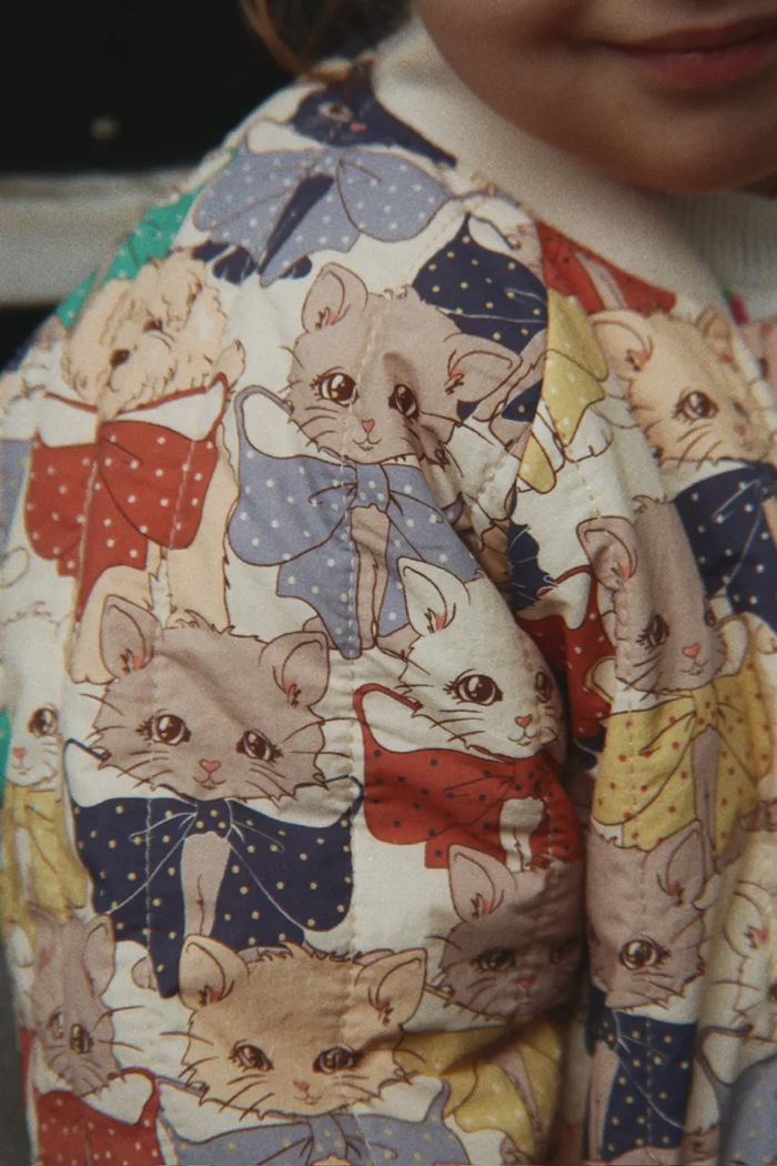 Konges Sløjd Bomberka dziecięca JUNO PRINTED BOMBER JACKET KS105731.9BY2