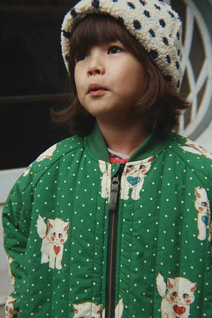 Konges Sløjd bomber παιδικό JUNO PRINTED BOMBER JACKET KS105731.9BY2