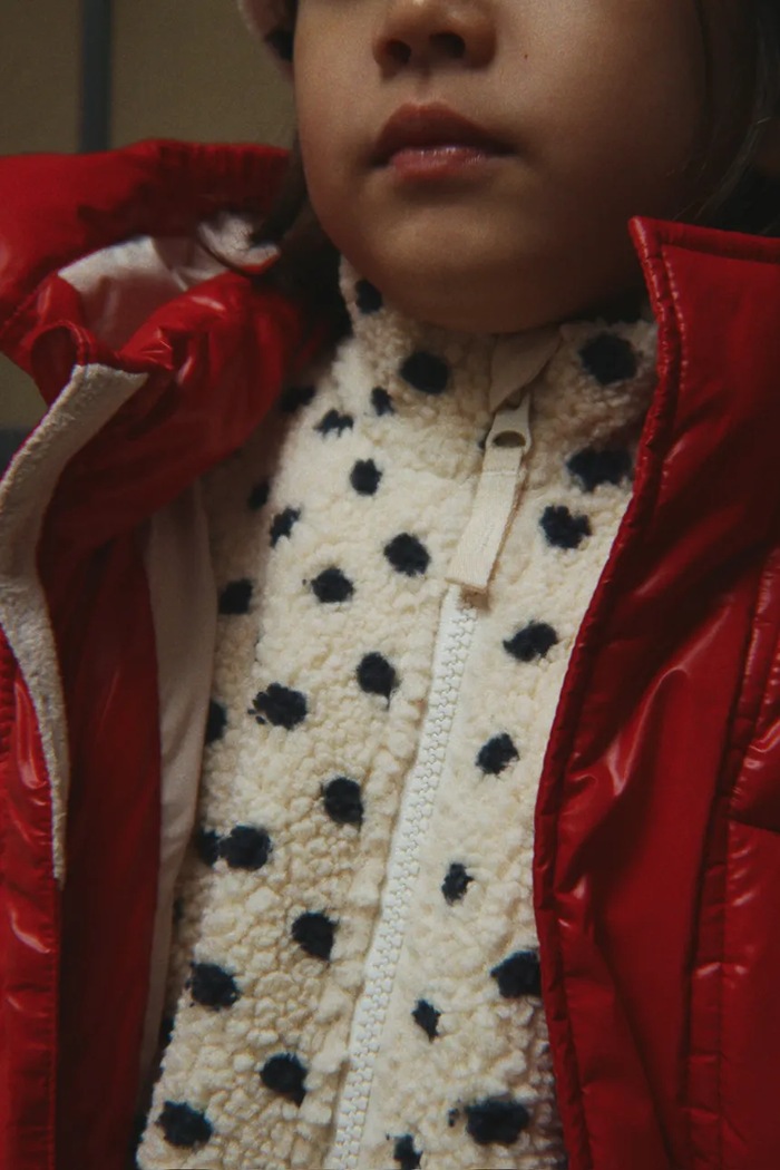 Konges Sløjd αμάνικο παιδικό φλις JODY TEDDY VEST GRS KS105722.9BY2