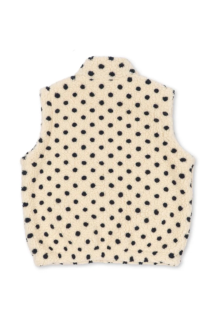 Αγορίστικα Konges Sløjd αμάνικο παιδικό φλις JODY TEDDY VEST GRS KS105722.9BY2 μπεζ