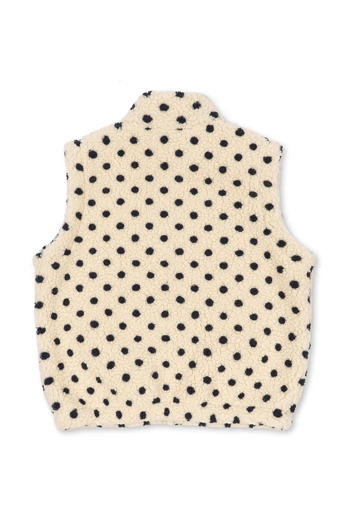 Αγορίστικα Konges Sløjd αμάνικο παιδικό φλις JODY TEDDY VEST GRS KS105722.9BY2 μπεζ