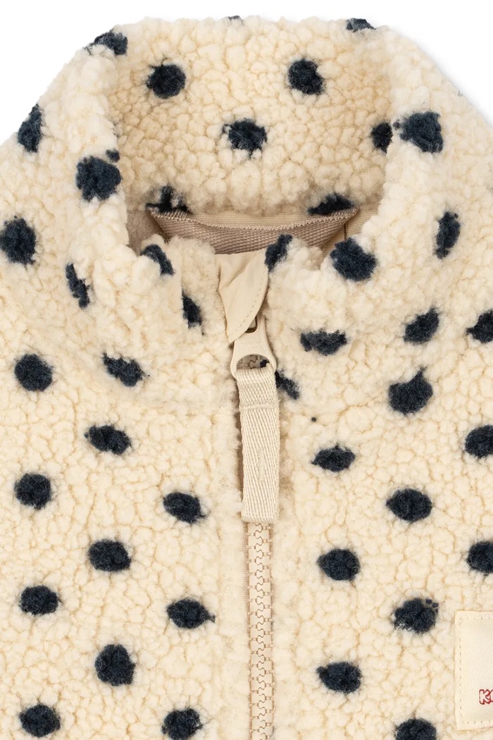Konges Sløjd αμάνικο παιδικό φλις JODY TEDDY VEST GRS μπεζ KS105722.9BY2