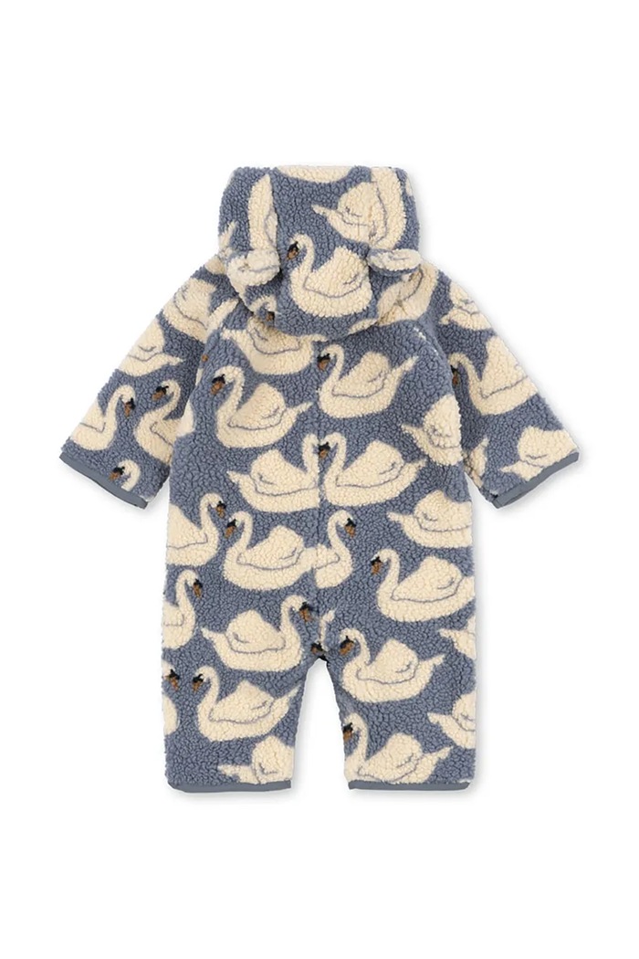 Konges Sløjd ολόσωμη φόρμα παιδική φλις JODY TEDDY ONESIE GRS KS105721.9BY2 μπλε AW26