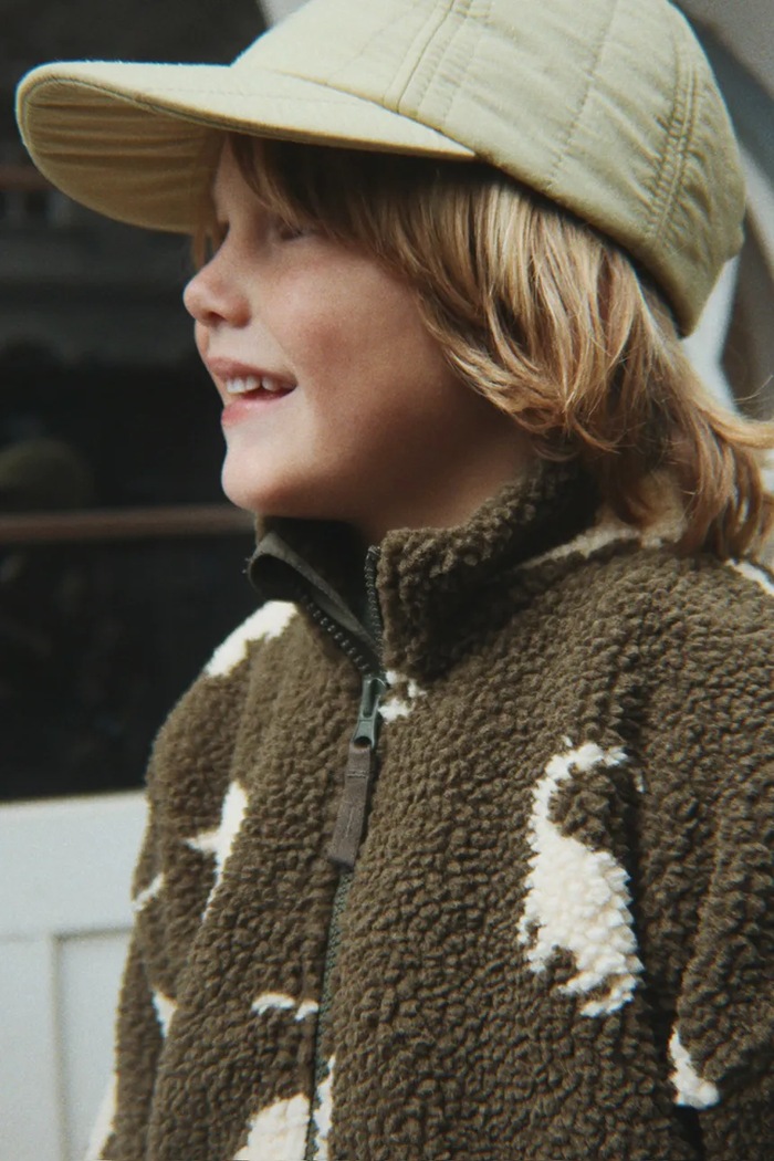 Konges Sløjd bunda detská flísová JODY TEDDY JACKET GRS KS105720.9BY2