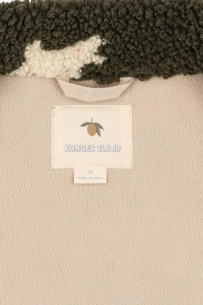 Konges Sløjd bunda detská flísová JODY TEDDY JACKET GRS KS105720.9BY2