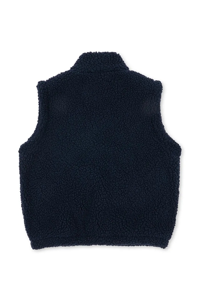 Konges Sløjd αμάνικο παιδικό φλις JODY SOLID TEDDY VEST GRS KS105716.9BY2 σκούρο μπλε AW26