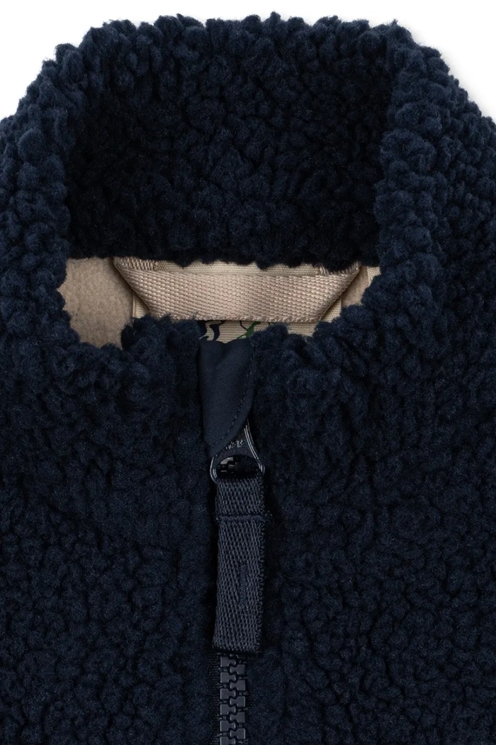 Αγορίστικα Konges Sløjd αμάνικο παιδικό φλις JODY SOLID TEDDY VEST GRS KS105716.9BY2 σκούρο μπλε