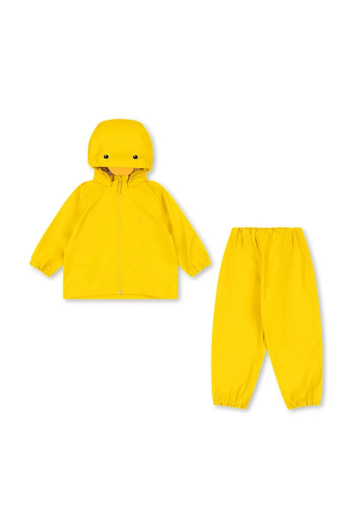 Konges Sløjd σετ αδιάβροχο παιδικό ANNELI RAIN SET KS105686.9BY2 κίτρινο AW26