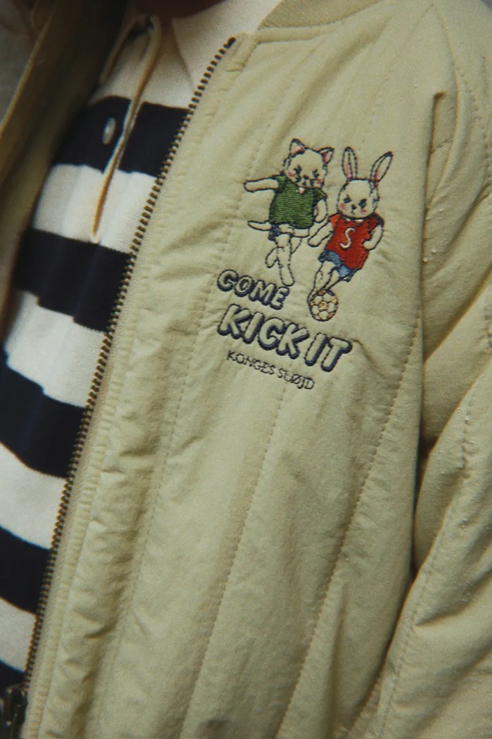 Konges Sløjd Bomber dětský JUNO BOMBER JACKET KS105725.9BY2