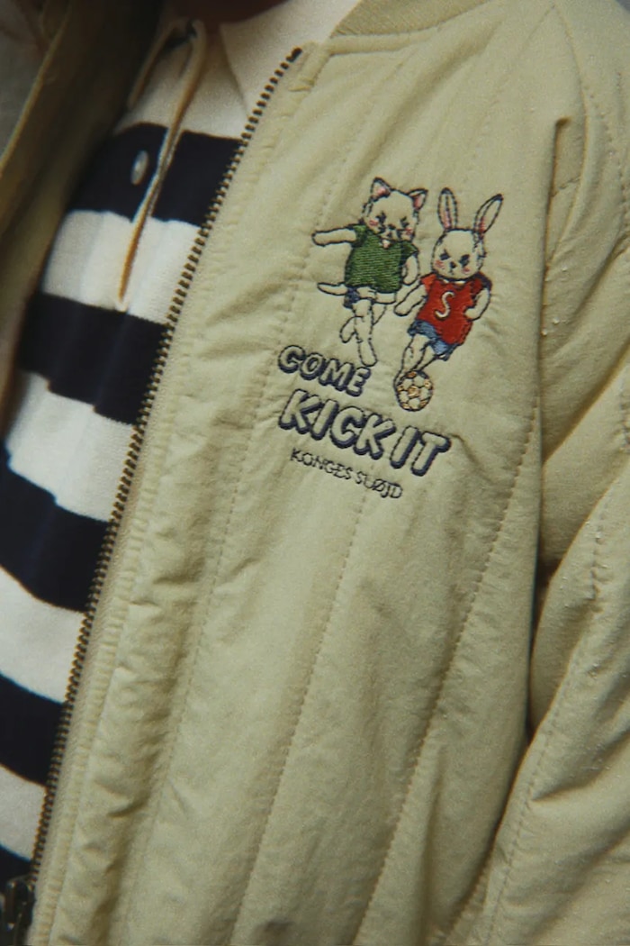Konges Sløjd Bomber dětský JUNO BOMBER JACKET KS105725.9BY2