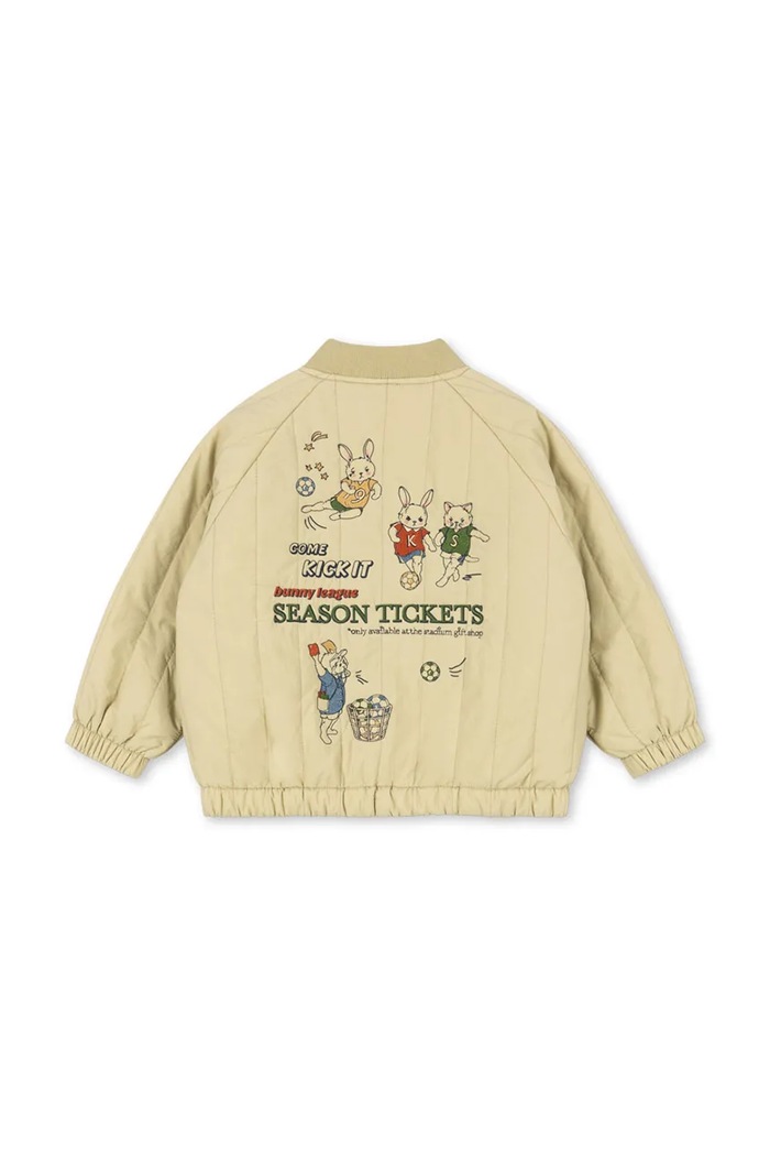 CHLAPEC Konges Sløjd Bomber dětský JUNO BOMBER JACKET KS105725.9BY2 béžová