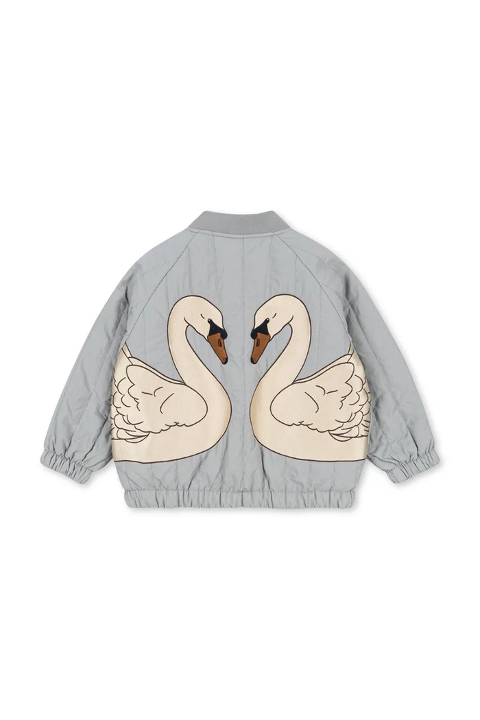 Konges Sløjd bomberka dziecięca JUNO BOMBER JACKET niebieski KS105725.9BY2