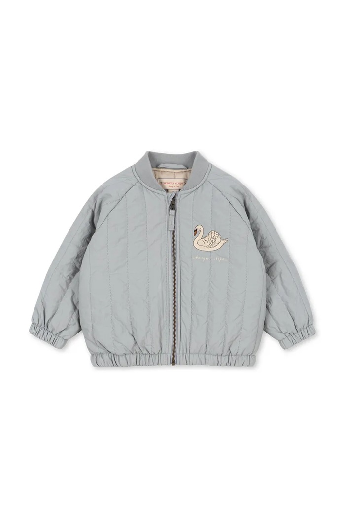 Konges Sløjd bomberka dziecięca JUNO BOMBER JACKET KS105725.9BY2 niebieski AW26