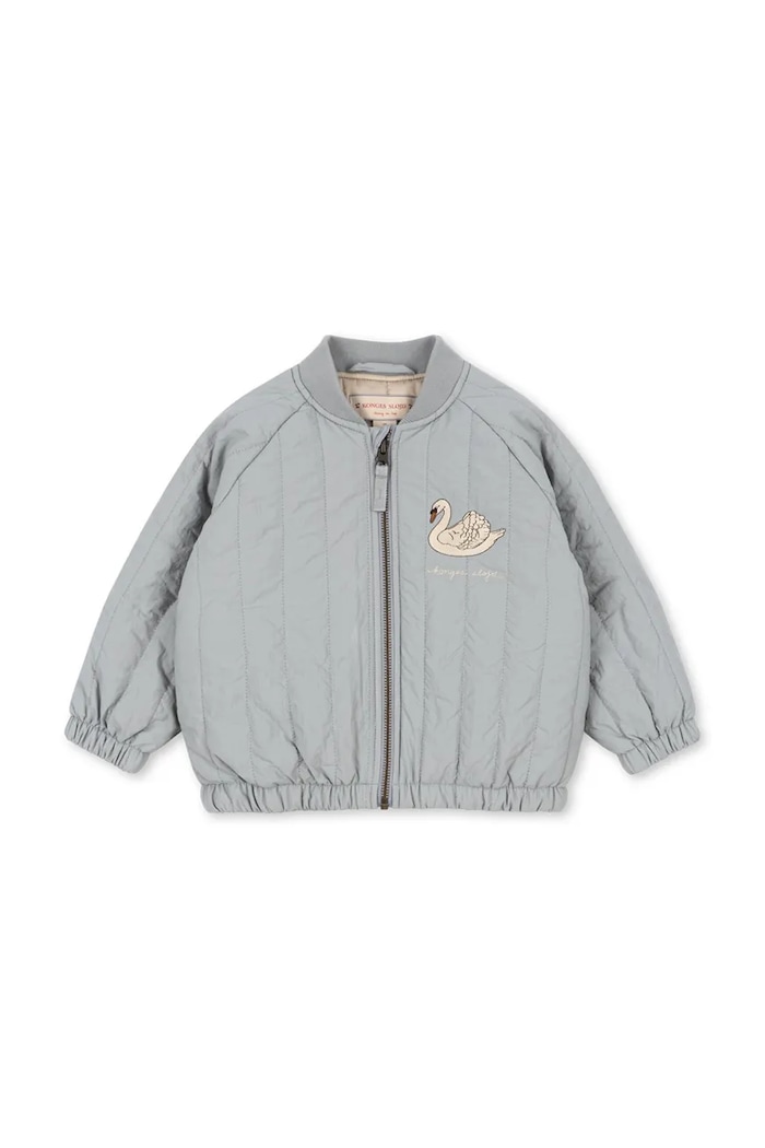 Konges Sløjd bomberka dziecięca JUNO BOMBER JACKET KS105725.9BY2 niebieski AW26