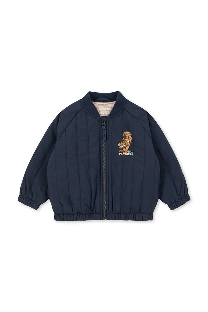 Konges Sløjd bunda bomber detská JUNO BOMBER JACKET KS105725.9BY2 tmavomodrá AW26