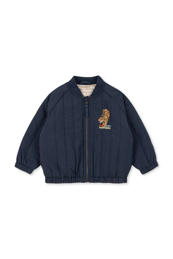 Konges Sløjd bomberka dziecięca JUNO BOMBER JACKET KS105725.9BY2 granatowy AW26
