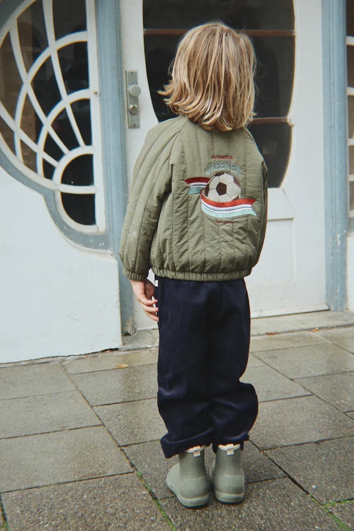 Konges Sløjd bunda bomber detská JUNO BOMBER JACKET KS105725.9BY2