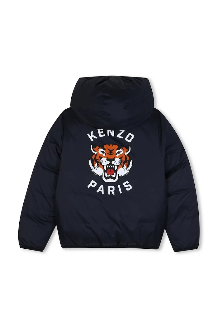 Kenzo Kids Kurtka dwustronna dziecięca K62047.162 granatowy AW26