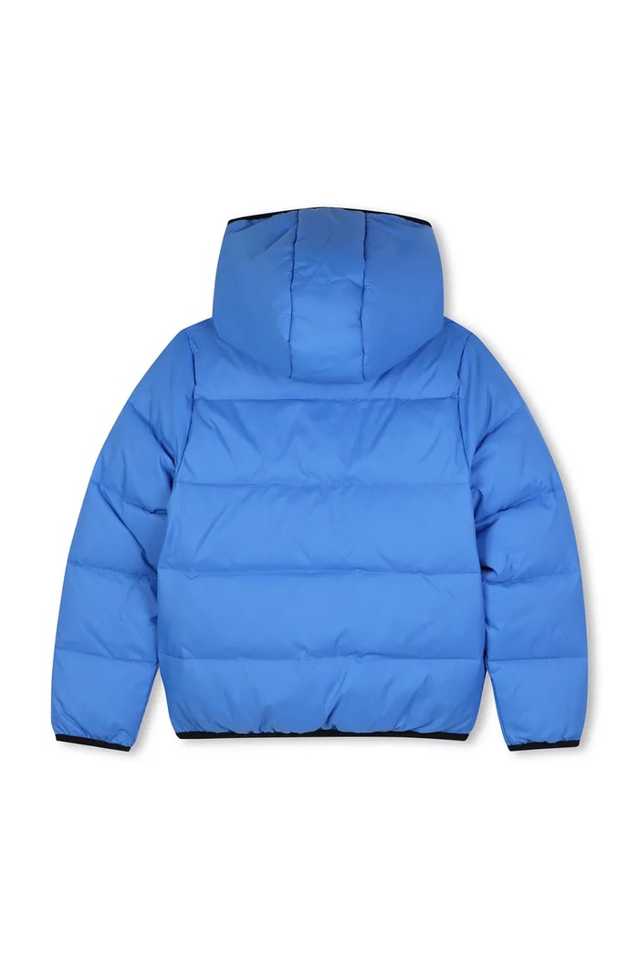 Kurtka dwustronna dziecięca Kenzo Kids K62047.162 granatowy