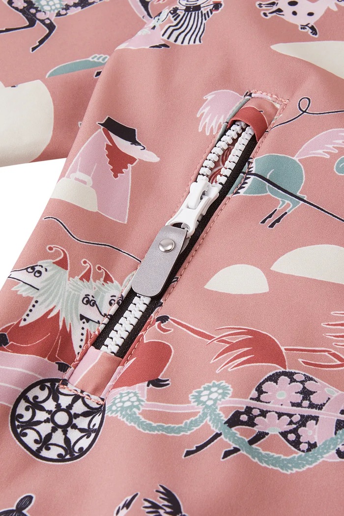 Reima kombinezon dziecięcy Moomin Mjosa 5100328D.9BY2 różowy