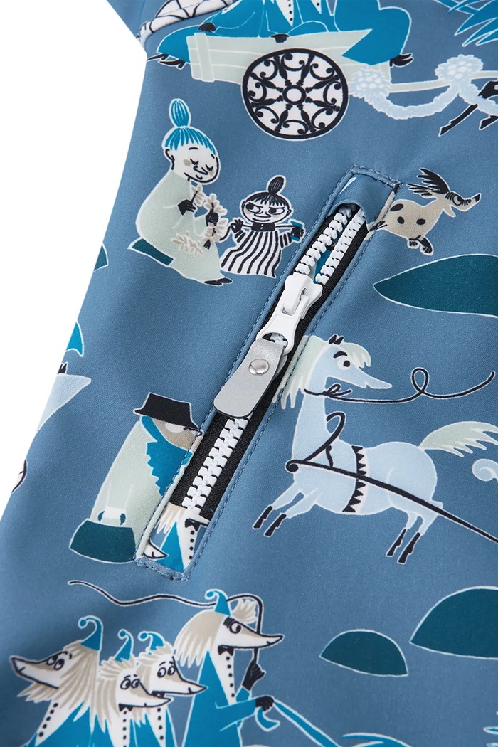 Reima kombinezon dziecięcy Moomin Mjosa 5100328D.9BY2 niebieski