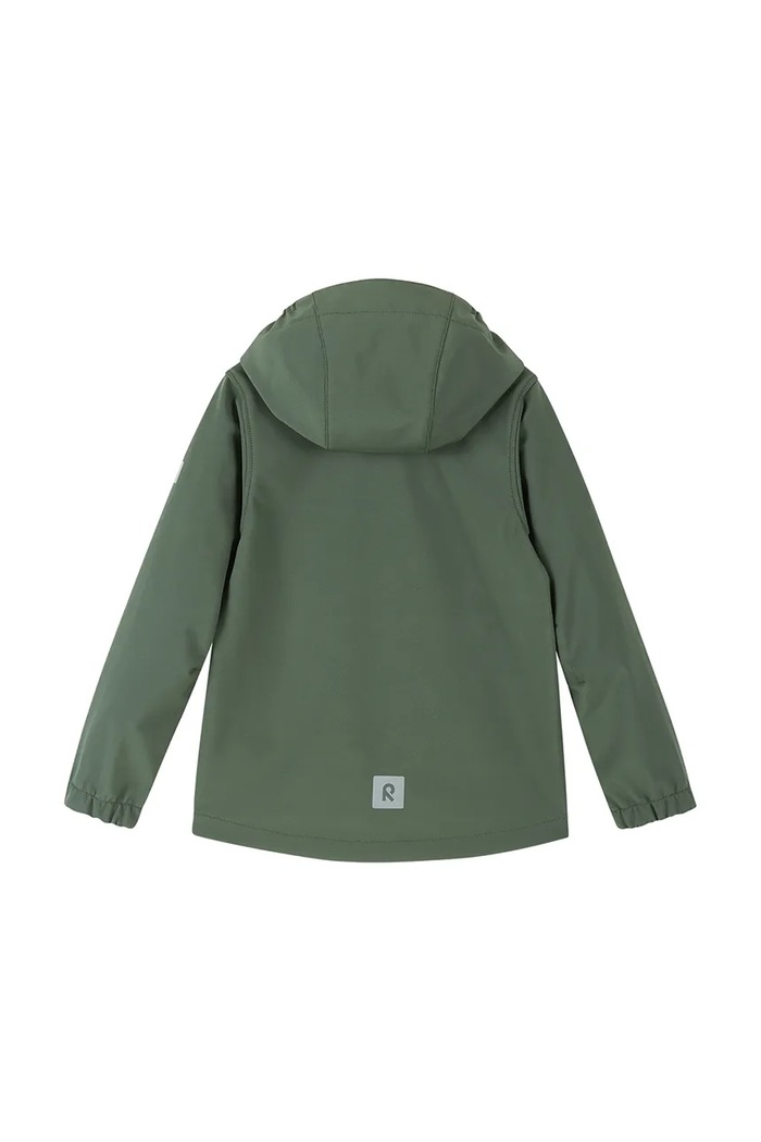 Chłopiec Reima kurtka softshell dziecięca Koivula 5100290B.9BY2 zielony