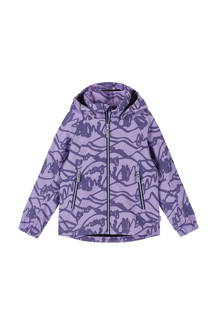 Reima kurtka softshell dziecięca Aitoo 5100139B.9BY2 fioletowy AW26